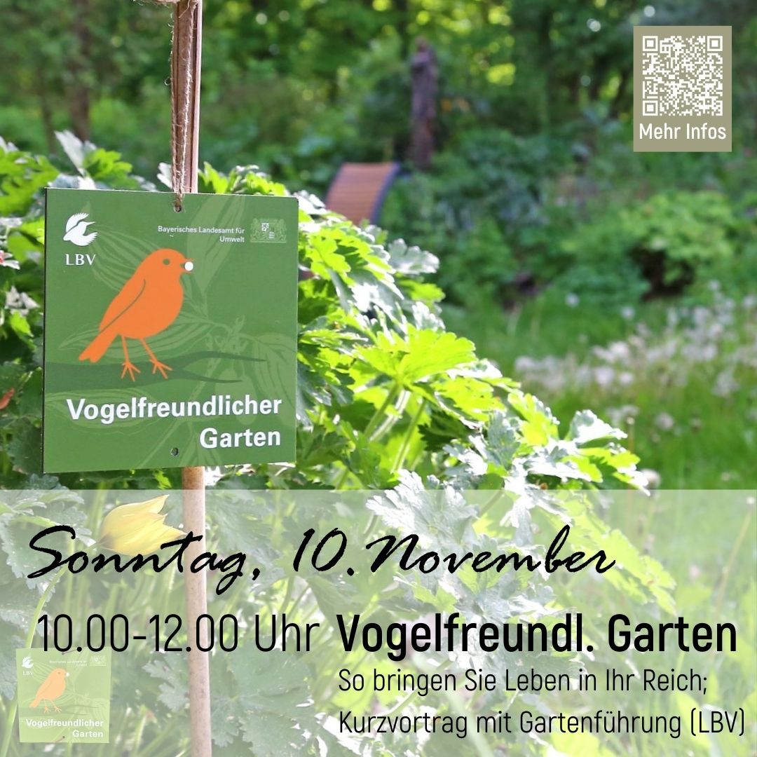 Vogelfreundlicher Garten