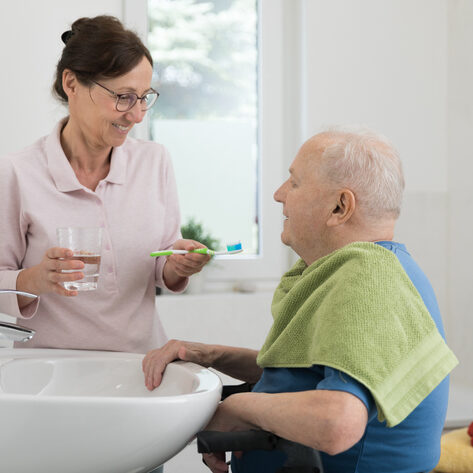 Barrierefrei bedeutet Raum für Pflegepersonal zu schaffen.